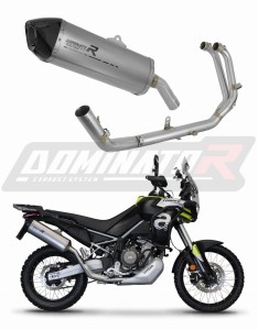 Aprilia Tuareg 660 2021 - 2023 Full System εξάτμιση Σιγαστήρας τιτανίου HP7 + dB killer medium