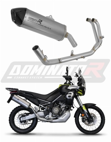 Aprilia Tuareg 660 2021 - 2023 Full System εξάτμιση Σιγαστήρας τιτανίου HP7 + dB killer medium
