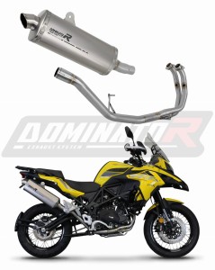 Benelli TRK 502 X 2018 - 2021 Full System εξάτμιση Τελικό τιτανίου P7 + dB killer medium