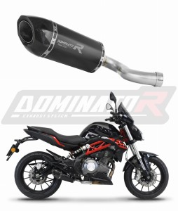 Benelli BN 302 S 2016 - 2020 εξάτμιση Τελικό HP5 BLACK + dB killer medium