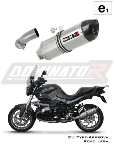 εξάτμιση σιγαστήρας DOMINATOR Εγκεκριμένη HP1 που ταιριάζει στη μοτοσυκλέτα BMW R1200R 2010 - 2014 6