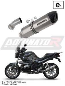 BMW R1200R 2010 - 2014 Εγκεκριμένη εξάτμιση Σιγαστήρας τιτανίου HP1