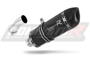 BMW F700GS 2012 - 2017 εξάτμιση Σιγαστήρας HP1 BLACK + dB killer medium