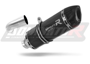 BMW F800S 2006 - 2012 εξάτμιση Σιγαστήρας HP1 BLACK + dB killer medium