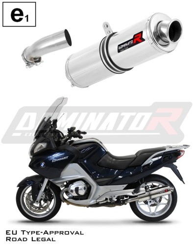 εξάτμιση σιλανσιέ DOMINATOR ROUND κατάλληλη για μοτοσικλέτα R1200RT 2010 - 2013 6
