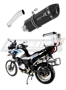 BMW G650 GS 2011 - 2018 εξάτμιση Σιγαστήρας HP1 BLACK + dB killer medium