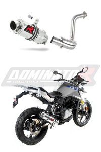 BMW G310GS 2016 - 2024 εξάτμιση Σιγαστήρας GP1 + dB killer medium