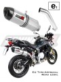 εξάτμιση τελικό DOMINATOR Εγκεκριμένο HP1 κατάλληλο για μοτοσυκλέτα F850GS 2016 - 2020 5