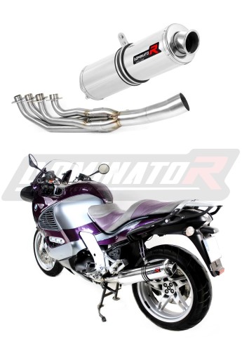 πλήρες σύστημα εξάτμισης με σιγαστήρα DOMINATOR Full System Στρογγυλό κατάλληλο για μοτοσικλέτα BMW K1200RS 1997 - 2000 5