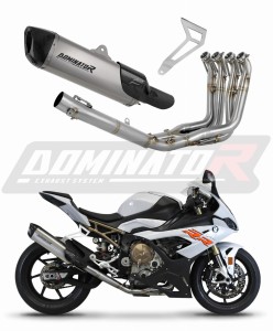 BMW S1000RR 2019 - 2026 Ολόκληρο σύστημα εξάτμισης Σιγαστήρας τιτανίου HP6 + dB killer medium