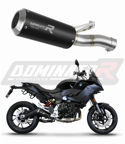 εξάτμιση τελικό DOMINATOR GP ΜΑΥΡΟ κατάλληλο για μοτοσυκλέτα BMW F900R 2020 - 2026 6