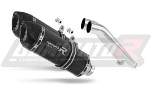 Cagiva XTRA RAPTOR 1000 εξάτμιση Σιγαστήρας HP1 BLACK + dB killer medium