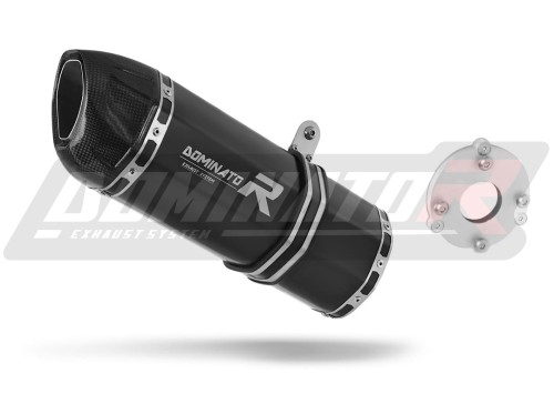 exhaust muffler DOMINATOR HP1 BLACK fits to Daelim VJF Roadsport 125  2