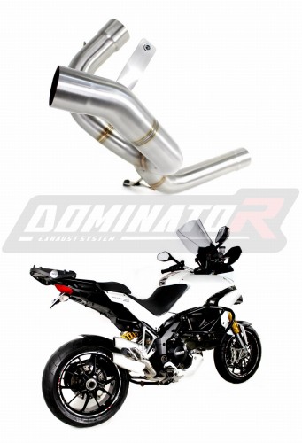 decat μεσαίο καζανάκι DOMINATOR Mid Pipe κατάλληλο για τη μοτοσυκλέτα MULTISTRADA 1200 2010 - 2014 7