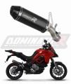 εξάτμιση σιγαστήρας DOMINATOR HP3 ΜΑΥΡΟΣ κατάλληλος για μοτοσυκλέτα Ducati Multistrada 1200 Enduro 2016 - 2018 6
