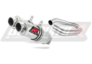 Honda CBR 1000F DUAL 1988 - 2000 εξάτμιση Τελικό GP1 + dB killer medium