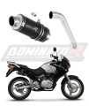 εξάτμιση τελικό DOMINATOR GP1 ΜΑΥΡΟ κατάλληλο για τη μοτοσικλέτα Honda XL 125 V VARADERO 2001 - 2006 6