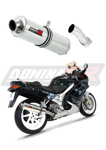 wydech tłumik DOMINATOR Okrągły pasujący do motocykla Honda VFR 750 1990 - 1992 6