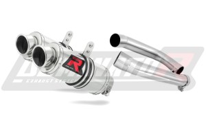Honda VTR 1000F Firestorm 1998 - 2001 εξάτμιση Τελικό GP1 + dB killer medium