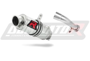 Honda CB 500 F 2013 - 2015 Exhaust Silencer Muffler GP1 + dB killer medium