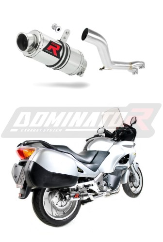 exhaust muffler DOMINATOR GP1 fits to Honda NT 650 V DEAUVILLE RC47 1998  2005 5
