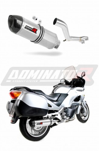 εξάτμιση σιγαστήρας DOMINATOR HP1 που ταιριάζει στη μοτοσικλέτα Honda NT 650 V DEAUVILLE RC47 1998 - 2005 5