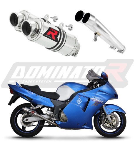 εξάτμιση σιγαστήρας DOMINATOR GP1 κατάλληλος για μοτοσυκλέτα Honda CBR 1100 XX 1996 - 2006 6