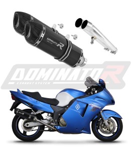 Honda CBR 1100 XX 1996 - 2006 εξάτμιση Σιγαστήρας HP1 BLACK + dB killer medium