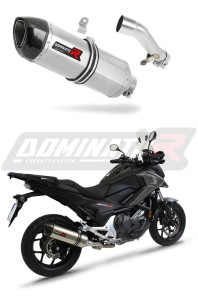 Honda NC 700 / 750 X 2012 - 2020 εξάτμιση Σιγαστήρας HP1 + dB killer μεσαίο