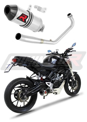 πλήρες σύστημα εξάτμισης με τελικό DOMINATOR Full System HP3 κατάλληλο για μοτοσυκλέτα Honda CB 125 R 2018 - 2020 7