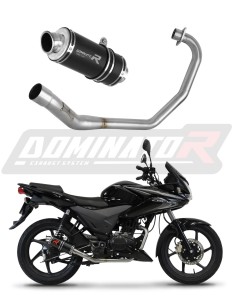 Honda CBF 125 2009 - 2014 Ολόκληρο σύστημα Χταπόδι εξάτμιση Τελικό GP1 BLACK + dB killer medium