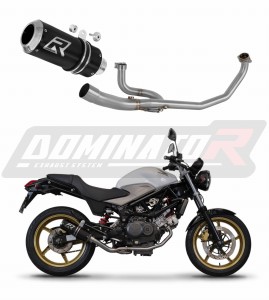 Honda VTR 250 2009 - 2015 Full system Πολλαπλή εξαγωγής Τελικό εξάτμισης GP BLACK + dB killer