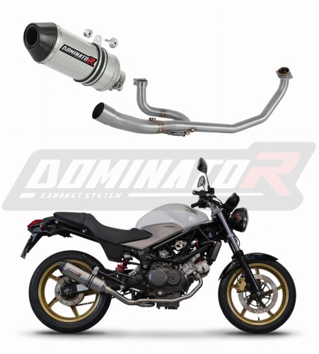 kompletny układ wydechowy z tłumikiem DOMINATOR Full System HP3 pasujący do motocykla Honda VTR 250 2009 - 2015 6