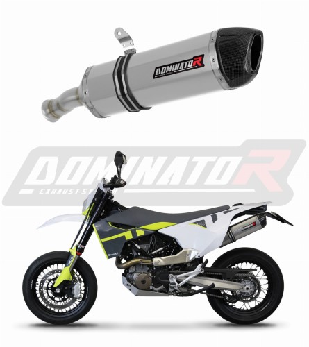 exhaust muffler DOMINATOR HP1 fits the motorcycle Husqvarna 701 SM Supermoto 2021   2023 7