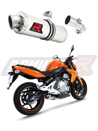 exhaust muffler DOMINATOR OV fits to Kawasaki ER  6 N / F 650 2006  2008 6