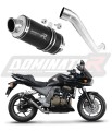 εξάτμιση σιγαστήρας DOMINATOR GP1 ΜΑΥΡΟ κατάλληλο για μοτοσικλέτα Kawasaki Z750 2004 - 2006 6