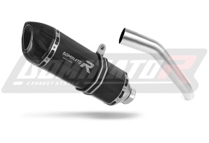 Kawasaki Z750 2007 - 2012 εξάτμιση Σιγαστήρας HP1 BLACK + dB killer medium