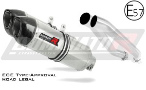 Z1000 Εγκεκριμένη Εξάτμιση Τελικό HP1 2003 - 2006