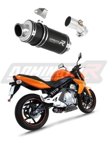 Kawasaki ER - 6 N / F 650 2009 - 2011 εξάτμιση Τελικό GP1 BLACK + dB killer medium