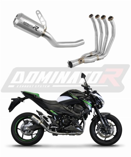 ολοκληρωμένο σύστημα εξάτμισης με τελικό DOMINATOR Full System GPS κατάλληλο για τη μοτοσυκλέτα Kawasaki Z800 2013 - 2016 7