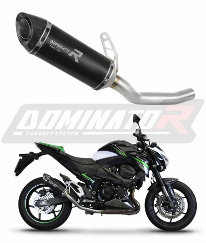 εξάτμιση τελικό DOMINATOR HP8 ΜΑΥΡΟ για μοτοσυκλέτα Kawasaki Z800 2013 - 2016 7