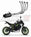 kompletny układ wydechowy z tłumikiem DOMINATOR Full System HP3 CZARNY pasujący do motocykla Kawasaki Z 900 2020 - 2024 6
