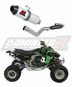 Kawasaki KFX 450 2008 - 2014 Full System Πολλαπλή εξαγωγής Εξάτμιση Σιγαστήρας MX2 + dB killer μεσαίο