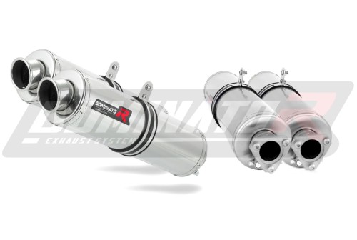 wydech tłumik DOMINATOR Okrągły pasujący do motocykla KTM 990 SMT Supermoto Touring  3