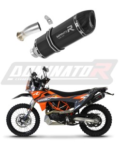 KTM 690 ENDURO R 2019 - 2020 εξάτμιση Σιγαστήρας HP1 BLACK + dB killer medium