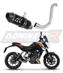 KTM 125 Duke 2012 - 2016 εξάτμιση Τελικό HP3 BLACK + dB killer medium