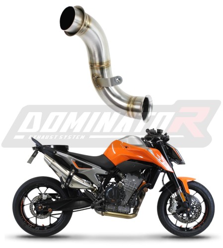 decat μεσαίος σιγαστήρας DOMINATOR Mid Pipe κατάλληλος για μοτοσυκλέτα 790 DUKE 2018 - 2023 7