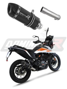 KTM 390 Adventure εξάτμιση Σιγαστήρας HP1 BLACK 2020 - 2024 + dB killer medium