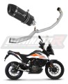 πλήρες σύστημα εξάτμισης με τελικό DOMINATOR Full System HP1 ΜΑΥΡΟ κατάλληλο για μοτοσυκλέτα KTM 390 Adventure 2020 - 2023 5
