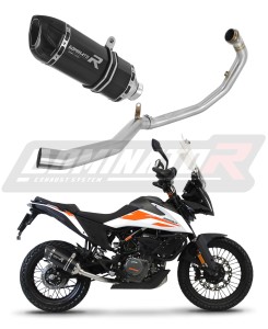 KTM 390 Adventure 2020 - 2024 Full system Χταπόδι εξάτμιση Τελικό HP1 BLACK + dB killer medium